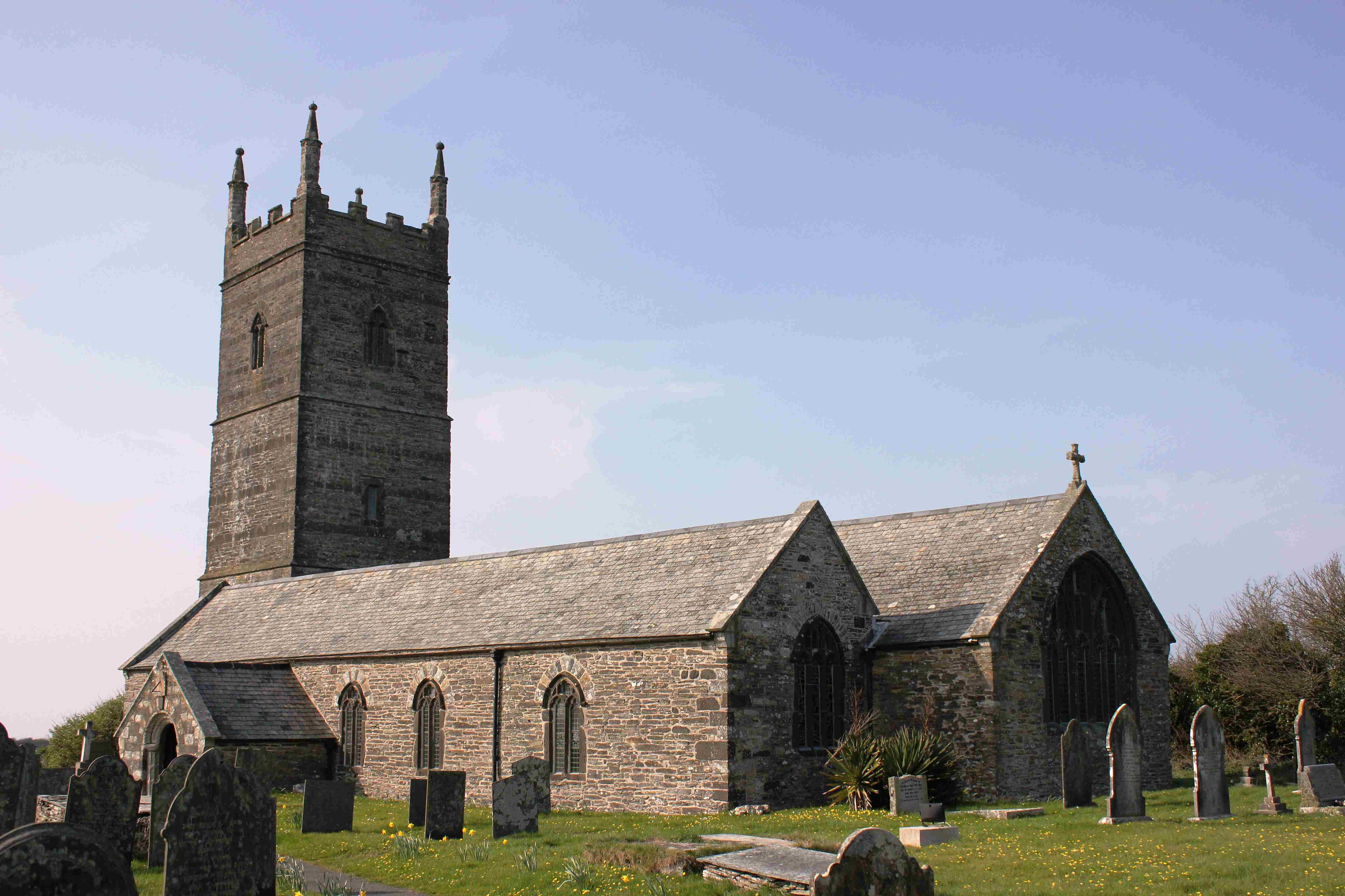 St. Eval Church Cornwall St Uvelus
